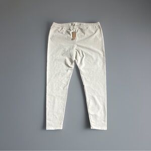 SKIMS Outdoor Leggings Cotton Blend Bone Color Size 3X NWT